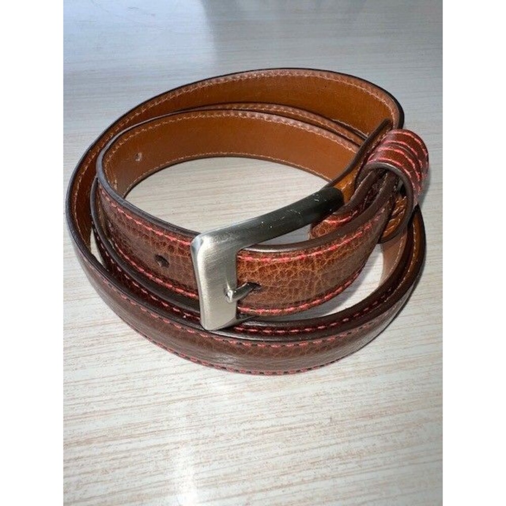 J. Hilburn 1”(25MM) W/41” L Custom Leather Belt(Fits approx 39”-43”